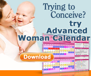 Advanced Woman Calendar banner